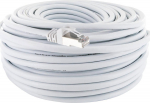 Schwaiger CAT 6 Netzwerkkabel SF/UTP Ste/Ste 30m Wei&szlig;
