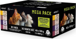 PETREPUBLIC Mega Pack Chicken with veal, duck, turkey, beef - wet cat food - 40x100g