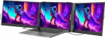 Portable monitor Blackview DCM8 Dual Screen 15.3inch 1920x1200 16:9 LCD 60Hz IPS 178 USB-C 3.1x3 364.4x237.43x21mm Grey Black