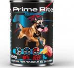 GAME DOG PRIME BITE Monoprotein Beef with carrots - wet dog food - 400g