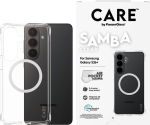 CARE by PanzerGlass Samba Case Transparent w. White Qi Samsung New Galaxy S26 Plus | PanzerGlass