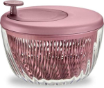 Fratelli Guzzini Guzzini Salad Spinner Spin&Store, Mauve red