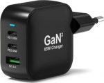 Port Designs Port WALL GaN2 CHARGER USB-C & USB-A 65W