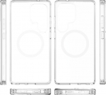 Mobile Origin Mobile Origin Easy Case, MagSafe, Clear - Samsung Galaxy S25 Ultra