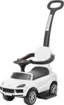 MILLY MALLY Porsche Cayenne White Ride-on Car with Handle