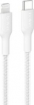 BELKIN BOOSTCHARGE GEFLOCHTENES LIGHTN, 2M WEI