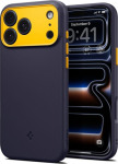 &Uuml;mbris Nano Pop (MagFit), Apple iPhone 18 Pro / iPhone 17 Pro, tumesinine kollasega, MagSafe &uuml;hilduv, Spigen