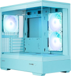 Zalman P30 V2, mATX Mini Tower PC Case, 3 x 120mm ARGB Fans, Mint