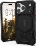 &Uuml;mbris Monarch Pro Kevlar, Apple iPhone 18 Pro / iPhone 17 Pro, Kevlar must, MagSafe &uuml;hilduv, Urban Armor Gear (UAG)