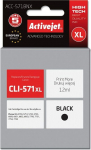 Activejet ACC-571BNX Ink (replacement for Canon CLI-571XLBk; Supreme; 12 ml; black)