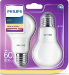 Philips Żar&oacute;wka LED 8W (60W) E27 2 art (929001234361)