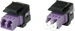 ROLINE LWL KEYST.LC/LC DUPLEX, MULTIMODE OM4