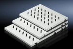 Rittal Rack shelf (ventilated) - Hellgrau - 61 cm (24")