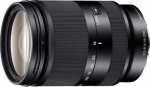 Sony E 18-200mm f/3.5-6.3 OSS objektiiv, must