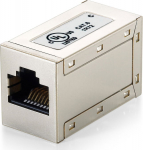 Equip Modular coupler RJ45 / RJ45, Cat.6 Shielded Modular Inline