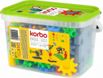 Korbo Klocki Basic 120 element&oacute;w