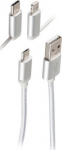 shiverpeaks BS14-50067 USB Kabel 1 m USB A USB C/Micro-USB B/Lightning Wei&szlig; (BS14-50067)