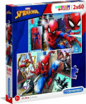 Clementoni Puzzle 2x60 Super Spiderman color