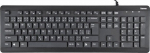 Hama keyboard Hama voděodoln&aacute; kl&aacute;vesnice KC-600, kabelov&aacute;, čern&aacute;