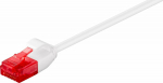 MicroConnect U/UTP CAT6A Slim 5M White, Unshielded Network Cable