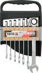 YAT Yato Set of Combination Wrenches with Ratchet 10-19mm 7szt. (YT-0208)
