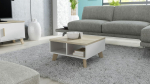 Cama MEBLE Cama LOTTA 60 coffee table white/sonoma oak