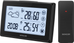 SENCOR Weather Station SWS 2850 touchscreen, alarm clock, 1czujnik external
