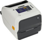 Zebra ZD621t Healthcare, 12 dots/mm (300 dpi), disp. (colour), RTC, USB, USB Host, RS232, BT, Ethernet, Wi-Fi, white - label printer, healthcare, desktop printer, thermal transfer, resolution: 12 dots/mm (300 dpi), media width (max.): 118 mm, print w ...
