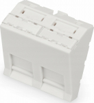 Digitus ZUB Digitus Front Panel 2-port angled
