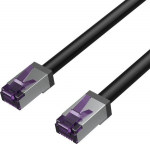 Shiverpeaks Patchkabel CAT 6A S/FTP flex. 500MHz 5m schwarz