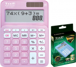 Calculator TooR TR-1223DB-P pink