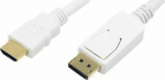 Logilink | Cable DisplayPort to HDMI | CV0055 | DP to HDMI | 2 m