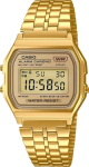 CASIO A158WETG-9AEF Vintage watch / Gold