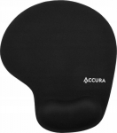 Accura Alten ACC-P1810 z wrist rest - office pad with gel | size: 240x210x2 mm | do optical and laser mice | anti-slip pad