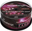 MediaRange CD-R 700MB 50pcs Spindel 52x