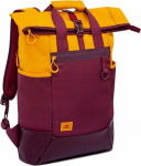 Tourist backpack RivaCase Dijon - 25L Laptop backpack 15.6'' - Burgundy red