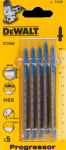 Dewalt Jigsaw blades type T HSS100x74mm 5szt. do metal DT2058