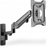 Digitus Single wall bracket, 1xLCD, max. 43", max. load 23kg, with a gas spring, rotary