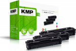 KMP H-T215VX Toner Combi-Pack replaced HP 201X CF401X CF403X CF402X Cyan - Kompatibel - toner unit