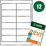 Mondi LABELS A4 IGEPA 96.5 X 42.3 MM BIAŁE (100)