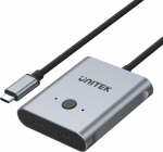 Unitek two-way Signal Switch USB-C, 2 in 1 out 4K
