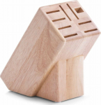 Zeller Wooden knife stand, knife block - 25x22x13cm, ZELLER