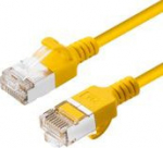 MicroConnect CAT6A U-FTP Slim, LSZH, 5m, Network Cable, Yellow