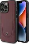 Mercedes-Benz Mercedes Leather Urban Back Case for Apple iPhone 15 Pro