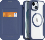 Kaitse&uuml;mbris kaanega Skin X Pro MagSafe, Apple iPhone 15, sinine, Dux Ducis
