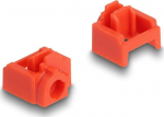 Delock LAN-Port blocking with key - Rot (pack of 10)
