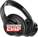 DasProdukt.The headphones in cooperation with Chip Bluetooth, black - Kopfh&ouml;rer - Noise suppression