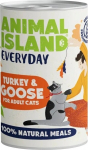 ANIMAL ISLAND Everyday Turkey and goose - wet cat food - 400g