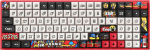 IQUNIX F97 Graffiti Blaze Wireless Gaming Tastatur, RGB - Moonstone turbo switches