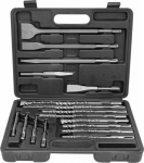 Forsage Drill Set of carbide drills and chisels SDS 17el